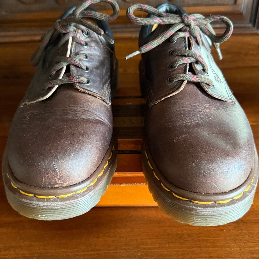 Vintage Dr. Martens Leather Oxford Shoes 8053 Model ~ 5UK, 7W, 6M - Picture 9 of 12